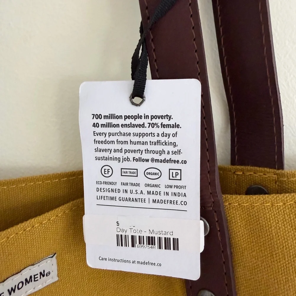 NWT Yellow Tote Bag